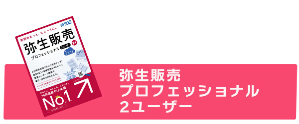 弥生販売プロフェッショナル2ユーザーの見積例へ